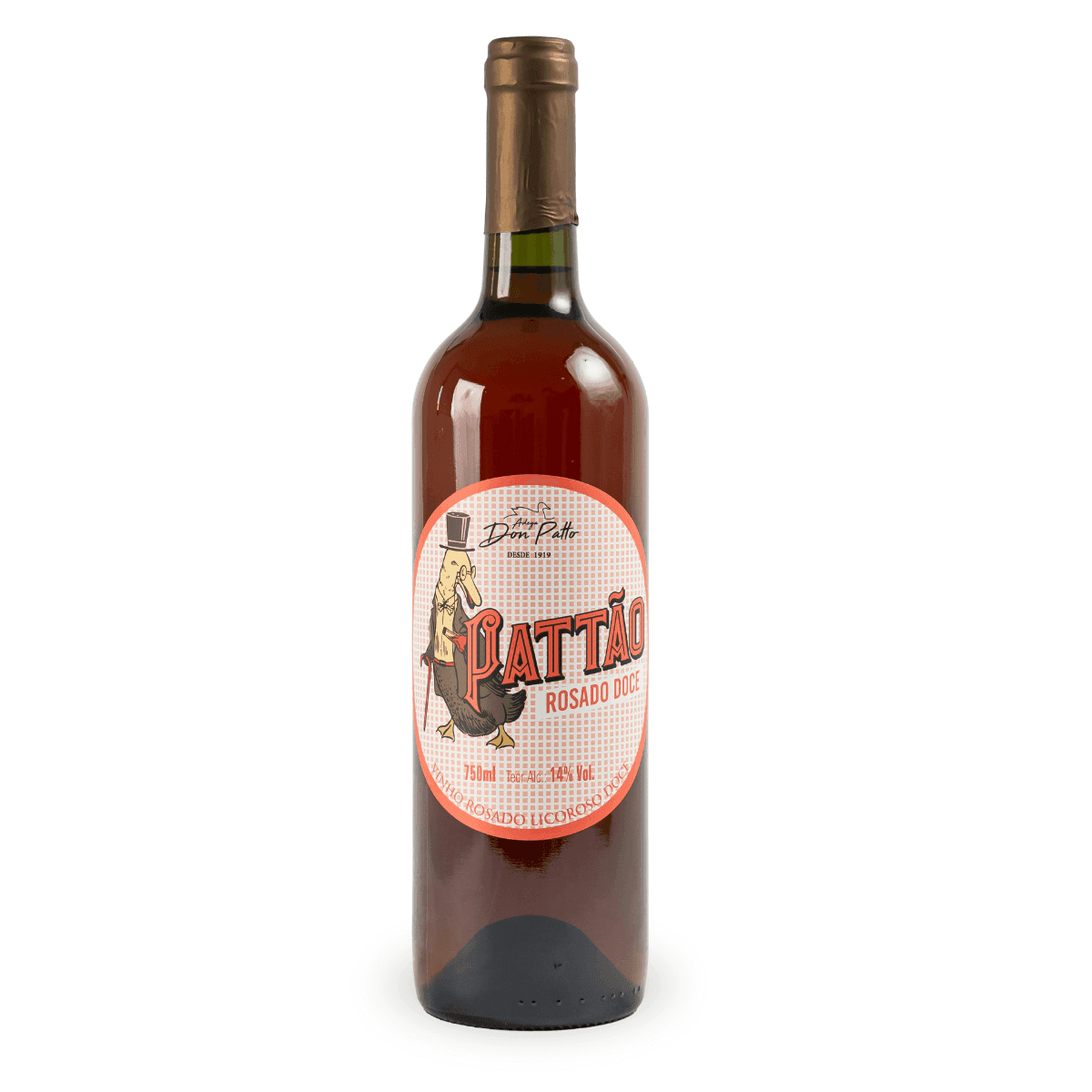 Vinho Pattão Rosado Licoroso Doce 750ml